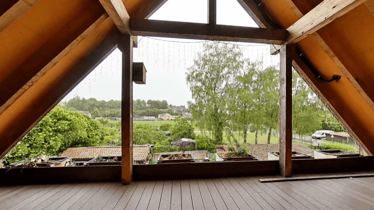 Loggia mit Weitblick